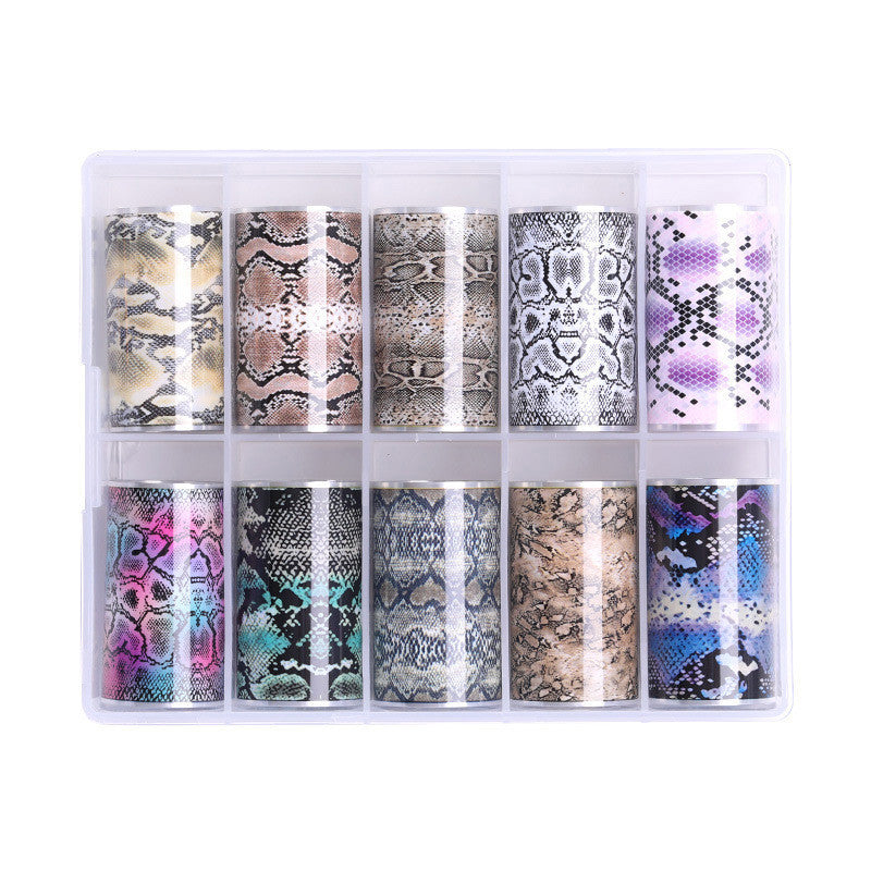 Ins Classic Manicure Nail Sticker Snake Star Set Sticker Ins Classic Manicure Nail Sticker Snake Star Set Sticker